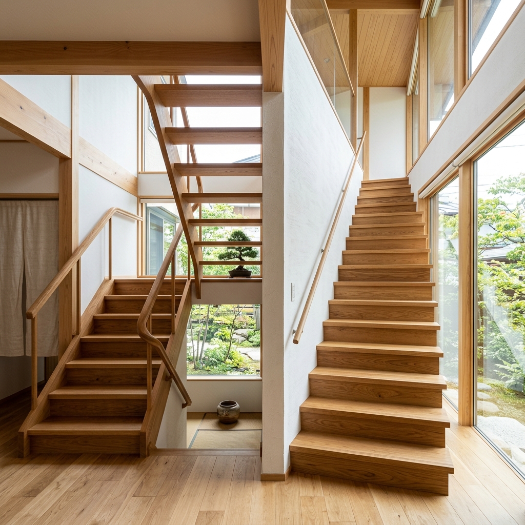 注文住宅の階段設計完全ガイド｜直線・折り返し・螺旋の選び方と費用